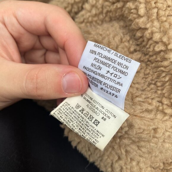 Vintage 2002 Diesel Gregg Fur Sherpa Jacket XL Blue - Picture 13 of 14